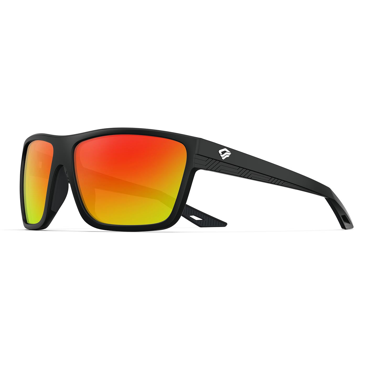 Torege 'Sunlight Rays' Polarized Sports Sunglasses with Lifetime Warranty for Men Women Shooting Cycling Running Golf and Fishing