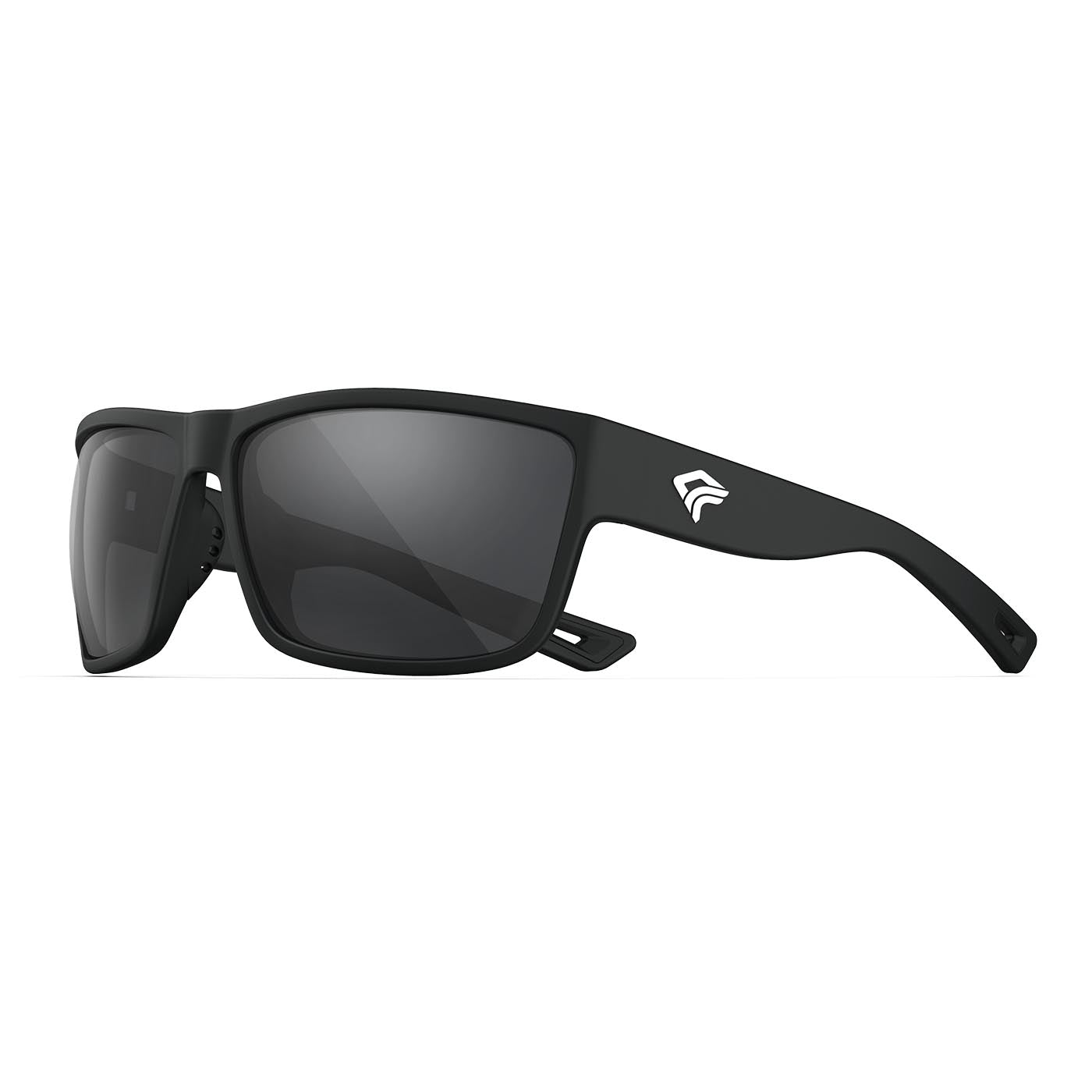Wild Polarized Sports Sunglasses with Lifetime Warranty - Adjustable and  Flexible Frame - Ideal for Men and Women - Ideal for Cycling, Running,  Golf, and Fishing - Matte Black Frame & Black Mirror Lens