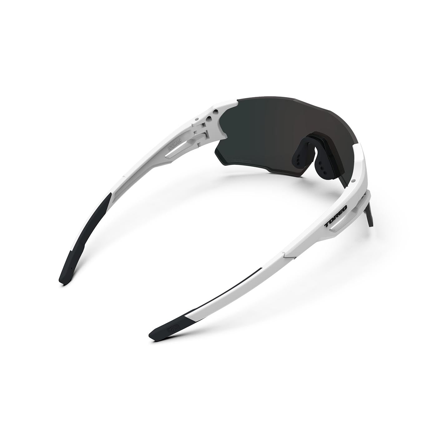 Birdz Glide Sunglasses for Men or Women Scratch Resistant Lens Lightweight  Black Square Frame Green and Blue Mirror Lens