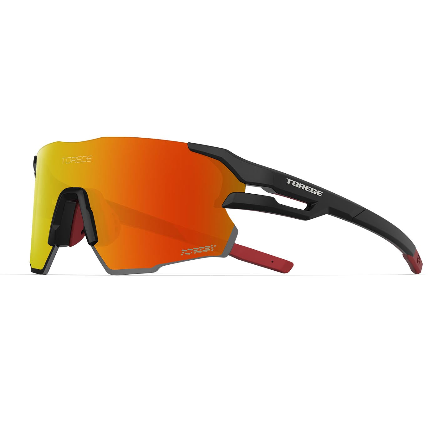 Resplenden Ultra Lightweight Wraparound Sport Sunglasses for Active Men and  Women With Lifetime Warranty - Perfect for Cycling, Hiking, Fishing, Golf,  and Running - Black Frame & Sunlight Orange Lens