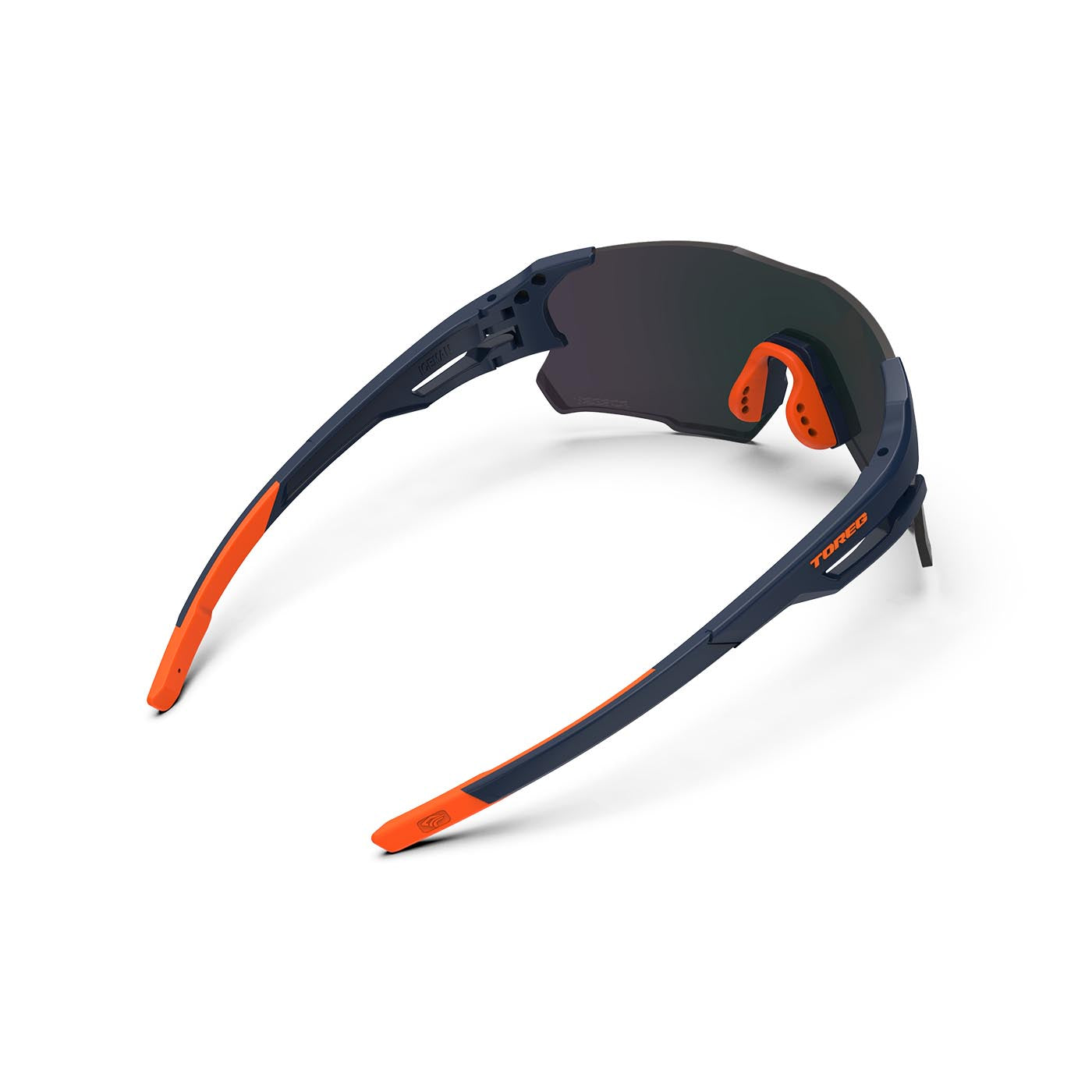 Tempation Ultra Lightweight Wraparound Sport Sunglasses for Active Men and  Women With Lifetime Warranty - Perfect for Cycling, Hiking, Fishing, Golf,  and Running - Matte Blue Frame & Sunlight Orange Lens