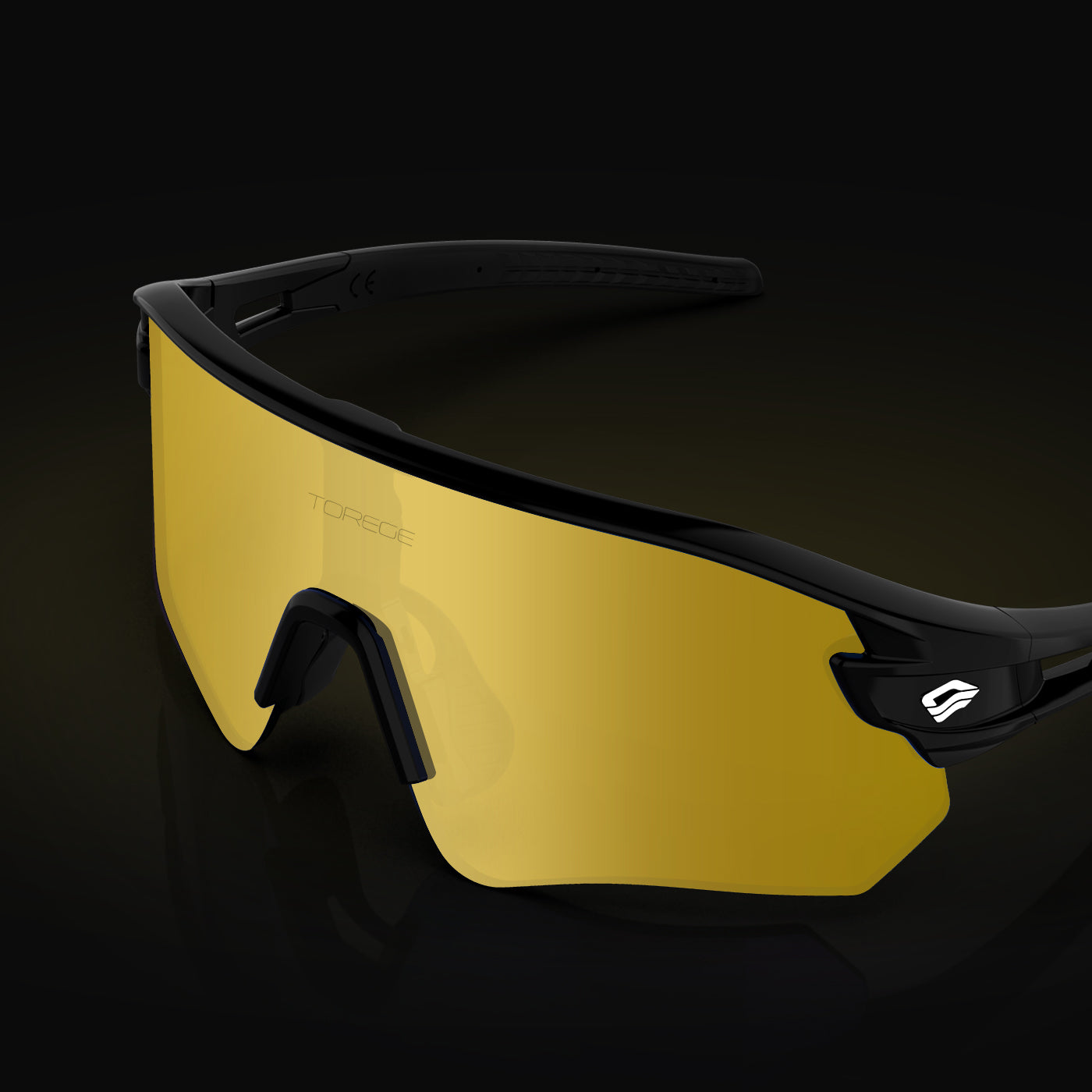prism-gold Ultra Lightweight Sports Sunglasses for Men & Women