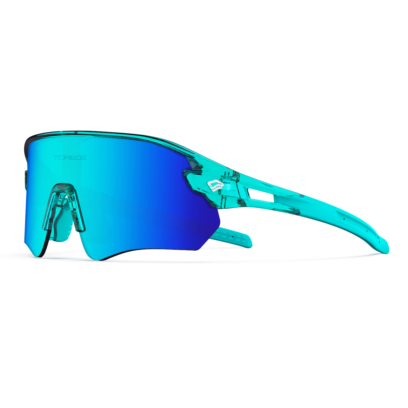 Temporal Veil Ultra Lightweight Sports Sunglasses for Men & Women with Lifetime Warranty - Ideal for Cycling, Hiking, Fishing, Golf & Running - Deep