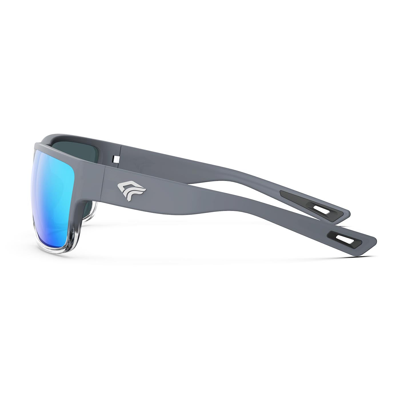 Pure Polarized Sports Sunglasses with Lifetime Warranty - Adjustable and  Flexible Frame - Ideal for Men and Women - Ideal for Cycling, Running,  Golf, and Fishing - Matte Grey To Half Transparent